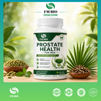 Capsules pour la santé de la prostate pour hommes OEM ODM, complément de palmier nain, favorise un flux urinaire sain, 60 capsules