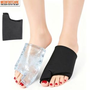 Compresse de glace pour pieds <span class=keywords><strong>et</strong></span> orteils, pour Hallux Valgus, Fasciite plantaire, Goutte, Gonflements <span class=keywords><strong>et</strong></span> Blessures – Thérapie par gel chaud <span class=keywords><strong>et</strong></span> froid pour les articulations - Product Image 1