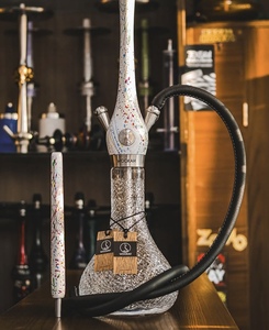 2025 Polen Holz-Shisha Wookah Original Premium Glas für Indoor-Partys, Nargile, <span class=keywords><strong>Hookah</strong></span> Lounge, Bar, Café, Restaurant Shisha Set - Product Image 2