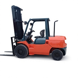 Famous Brand 5ton Diesel <b>Forklift</b> With Original Engine Cheapest Price Toyota 7F <b>Forklift</b> with Triplex Mast - Product Image 1