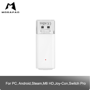 Adaptateur de manette sans fil <span class=keywords><strong>MOBAPAD</strong></span> D1 pour M6 HD Black Myth : Wukong sur PC, récepteur USB Nintendo Switch Pro pour PC, Android, Steam - Product Image 1