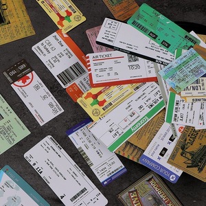 Biglietti di volo con passaporto a trasferimento termico e biglietto aereo con carta carta di imbarco aerea personalizzata - Product Image 6