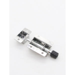 Xingtai Stainless Steel Furniture Locks DK611 Rubber-head Spring Bolt with Exposed Hole <b>Small</b> Metal Door Buckle for <b>Cabinet</b> Door - Product Image 3