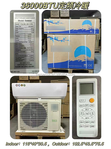 เครื่องปรับอากาศแบบแยกส่วน Ghana Hot Sale 12000 Btu รุ่น Climatiseur สำหรับใช้ในบ้าน ผลิตจากโรงงาน 1.5 แรงม้า ระบบทำความเย็นอย่างเดียว พร้อมจัดส่ง - Product Image 2