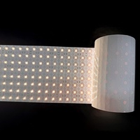 Plaques LED en marbre flexibles, ultra-minces, découpables, à intensité variable, pour affichage d'exposition, matrice élastique, panneaux lumineux souples