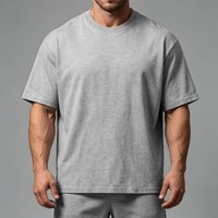 T-shirt en coton 210 GSM, design personnalisé, t-shirt en coton lourd, tee-shirt oversize, camiseta personalizada algodón al por mayor para hombres