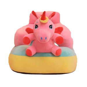 Échantillon gratuit, fauteuil en peluche léger en forme d'animal, fauteuil rembourré pour enfants, fauteuil en peluche pour enfants, certifié EN71, taille personnalisée, broderie amusante - Product Image 1