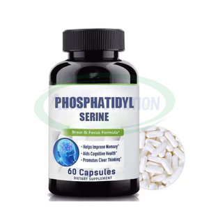 Etiqueta privada Fosfatidilserina Alfa Cerebro Cápsula Suplementos 500mg Cápsulas de fosfatidilserina - Product Image 1