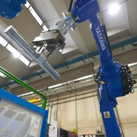 Manipulator ONA-Yaskawa Motoman-GP180 Lengan Ekstensi 3393mm Mendukung ROS2
