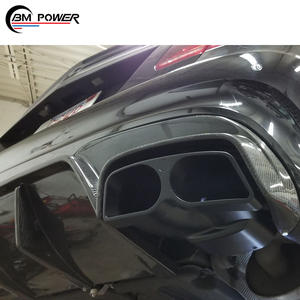 Kit carrosserie de haute qualité pour E-CLASS W212 E63/E63S 2014, pare-chocs avant et arrière avec diffuseur et embouts d'échappement, compatible avec le modèle en fibre de carbone - Product Image 5