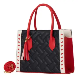 Bolso de Lujo para Mujer Fana Catalina M3865 con Hermosos Colores Tommy y Cadena, Decoraciones de Diamantes y Perlas, Asa Única y Solapa Abierta - Product Image 1