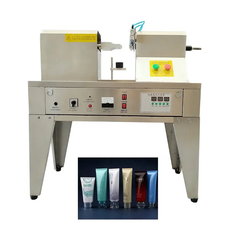 Cheap cost manual portable hand operated aluminum toothpaste cream tube sealer sealing machine with date coding