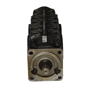 Pompe hydraulique à engrenages à trois sections Huamao pour chargeuse sur pneus, excavatrice, neuve, garantie 1 an, fabrication Shandong, utilisée pour la construction et l'exploitation minière - Product Image 2