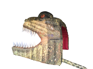 Arco Inflable Gigante de Cabeza de Dinosaurio Realista de <span class=keywords><strong>Cocodrilo</strong></span> para Publicidad en Parques de Atracciones y Zoológicos - Estilo Jurassic World - Product Image 6