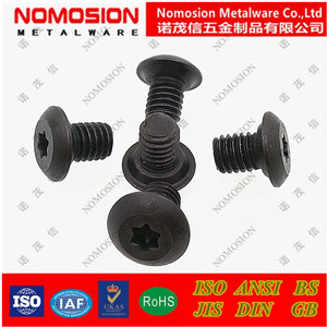 Tornillo de cabeza plana NOMOSION M6x10, tornillo de alta resistencia de acero al carbono con revestimiento negro, métrico clase 12,9, para herramientas para trabajar la madera - Product Image 5