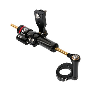 Amortisseur de direction réglable en fibre de carbone pour trottinette électrique – Modification de la suspension pour trottinette (vente en gros) - Product Image 3