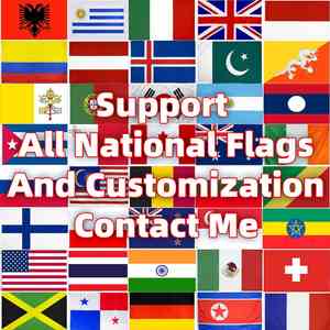 Drapeaux personnalisés en gros promotionnels 3*5 pieds, différentes tailles, design de haute qualité, imprimés recto simple, pour affichage intérieur et extérieur - Product Image 6