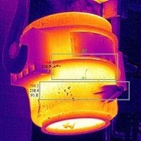 Chine Vente en gros Caméra d'imagerie thermique Détection de chaleur Caméra thermique infrarouge Imageur thermique infrarouge portable