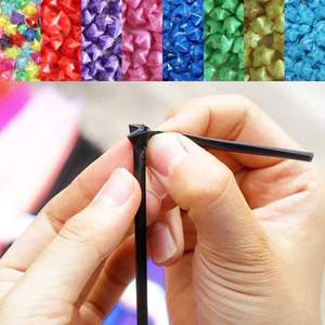 Kit de paille étoile <span class=keywords><strong>origami</strong></span> <span class=keywords><strong>en</strong></span> plastique transparent avec bouteille de souhaits pliée à la main produit d'artisanat <span class=keywords><strong>en</strong></span> papier étoile chanceuse à cinq branches transparente - Product Image 5