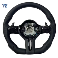 Volant en fibre de carbone personnalisé YZ pour BMW E46 E60 E61 E65 E66 E81 E82 E83 Z4 E89 E91 E90 E92 E93 E39