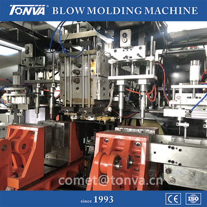 Botella de plástico de 200ml de aceite de pelo de Peine y cepillo de botella de moldeo por extrusión y soplado de la máquina - Product Image 3