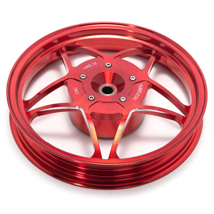 Offre Spéciale personnalisé moto coulée roues CNC Scooter modifié alliage Sport jante pour Vario Click Bea Mio 3 Honda Yamaha - Product Image 5