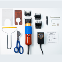 Elektrisches Tufting-Clipper-Set Metallisches Einfaches Design Einstellbare Geschwindigkeit Teppichrasierer mit Fusselentferner