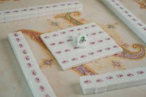 Le jeu de Mahjong du Joyeux Tricoteur : un <span class=keywords><strong>conte</strong></span> fantaisiste sur les chats et le bricolage - Tuiles de 36 mm - Cadeau unique pour les amoureux des chats - Product Image 5