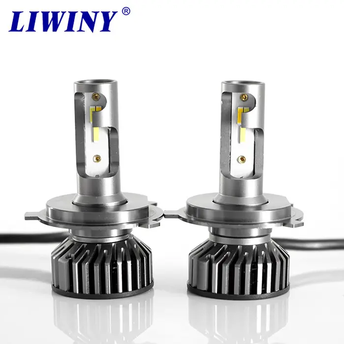 Liwiny ไฟหน้าซีนอน Led สามสี,ความสว่าง7000ลูเมน H4 H7 H11 9005 9006 H1