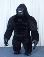 Mascottes de singe en peluche costume de mascotte de gorille gonflable personnage de dessin animé costume de mascotte de Kingkong à vendre
