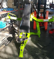 Équipement de fitness pour salle de gym YG-4057 Inclinaison de la mouche Pec Fly Incline Machine à mouche Pec Équipement de gymnastique Chargé sur plaque
