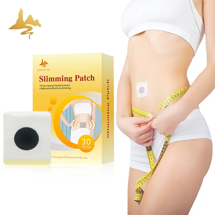 Hot Sale Natural Herbal Ginger Private Label Magnetic Lose Weight Belly Slimming Patch