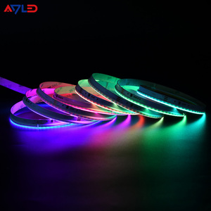 Addressable IC RGB COB LED <b>Strip</b> 24V 630 LEDs 10W Dream Color LED <b>Strip</b> - Product Image 1