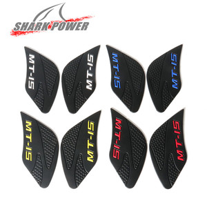 Kéo Cao Su Màu Đen 3D Xe Máy <span class=keywords><strong>Tank</strong></span> Pad Mát <span class=keywords><strong>Tank</strong></span> Sticker Bình Nhiên Liệu Sticker Tankpad Cho Yamaha Mt15 - Product Image 5
