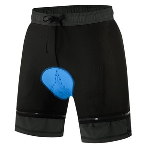 <span class=keywords><strong>Pantaloncini</strong></span> da Ciclismo Estivi Personalizzati 2 in 1 per Uomo, <span class=keywords><strong>Pantaloncini</strong></span> Corti da Ciclismo con Imbottitura 4D Elastica ad Asciugatura Rapida per <span class=keywords><strong>MTB</strong></span> - Product Image 1