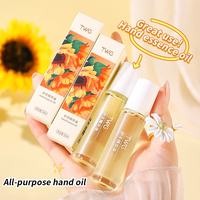 Sérum pour les mains en roll-on TWG Private Label, portable, anti-fissures, à l'huile de tournesol, hydratant, huile essentielle pour les mains