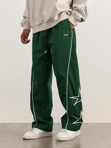 Pantaloni Cargo da Lavoro per Uomo, Pantaloni Elasticizzati, Pantaloni Sportivi Traspiranti in Rete per Esterni, Modello Dritto Primaverile - Product Image 6