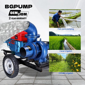 เครื่องผสมคอนกรีตแบบฉีดน้ำ 6 นิ้ว พร้อมปั๊มน้ำ รุ่น 14SH-19 - อัตราการไหลสูง ดีไซน์ขนาดใหญ่พิเศษ ประสิทธิภาพสูง - Product Image 4