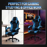 Fabrication de chaises de jeu Anji en Chine, chaise de jeu de bureau durable, Silla Gamer, chaise de jeu pour ordinateur de haute qualité avec repose-pieds