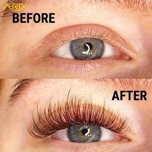 A-RIX Soft Mink Easy Fan Eyelash Extensions Soft Matte Chocolate Brown Auto Flowering <b>Volume</b> <b>Lashes</b> for Salon - Product Image 2