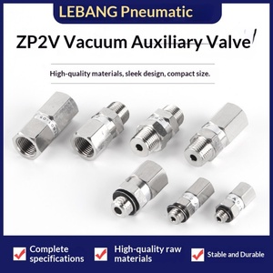 วาล์วลอจิกสุญญากาศ ZP2V รุ่น SVK-G3/8-AG วาล์วตรวจสอบความปลอดภัยปั๊มสุญญากาศแบบนิวเมติก ซีรีส์ A5 B5 W6 - Product Image 4