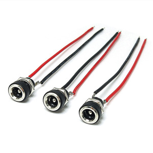 ขั้วต่อไฟฟ้ากระแสตรงแบบหนีบ ขนาด 5.5x2.1/2.5 มม. ตัวเมีย พร้อมสายเคเบิล สำหรับใช้งานในอุตสาหกรรม - Product Image 4