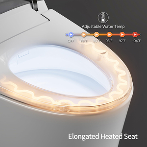 <span class=keywords><strong>Toilette</strong></span> intelligente australienne Watermark avec bidet intégré, capteur au pied, siège chauffant, télécommande, veilleuse, <span class=keywords><strong>toilette</strong></span> automatique - Product Image 5