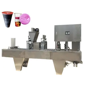 Cup Filler And Sealer Water Cup Filling And Sealing Machine Sauce Filling Machine