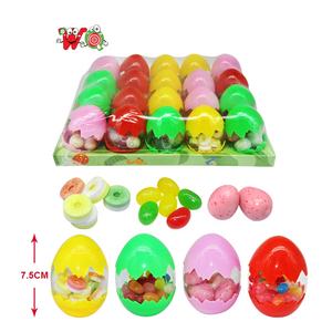 Divertida al por mayor de plástico de huevo de dinosaurio mezcla de 3 dulces - Product Image 1