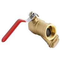 Vannes à boisseau sphérique en laiton haute température à raccord Y, OEM, DN20-DN40, pour applications HVAC, canalisations incendie et eau générale - Manuel de livraison Carp Journey