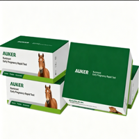Kit de test de grossesse précoce pour chevaux, résultat visuel en 10 minutes, durée de conservation de 2 ans, test vétérinaire rapide réutilisable pour chevaux