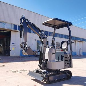 Mini-excavatrice hydraulique 1,2 tonne, godet 0,4 m³, attache rapide, capacité 1200 kg, pompe, moteur, garantie 1 an, usage agricole - Product Image 3