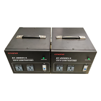 Transformateur automatique à retour simple 3KVA ST-3000VA, élévateur/abaisseur de tension 110V/120V 220V/240V, convertisseur de puissance, enroulement en cuivre et aluminium, toroïdal
