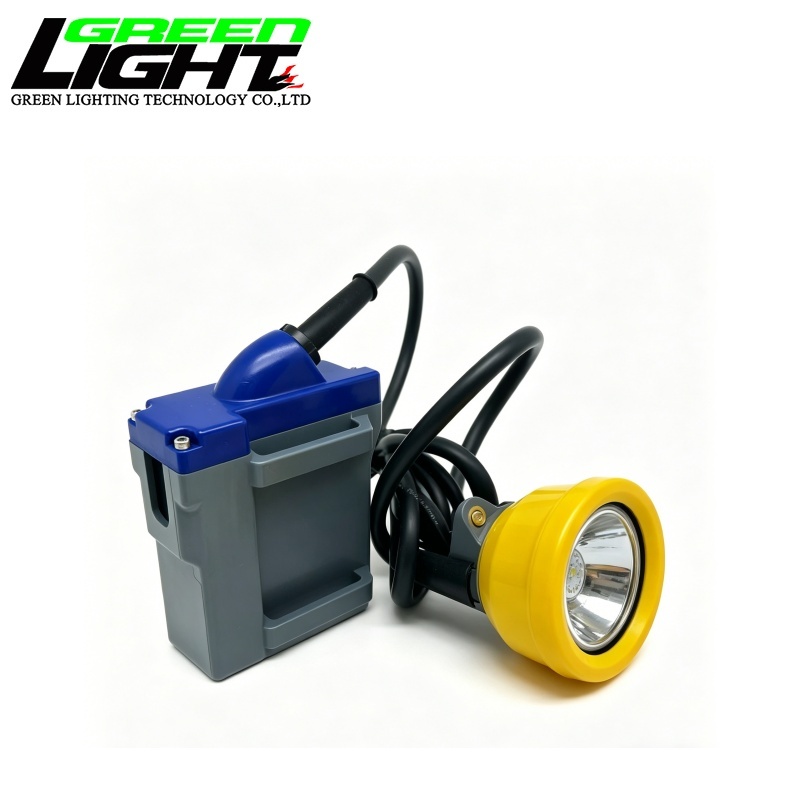 3.7V LED Miner Cap Lamp 7800mAh Rechargeable Mining Headlamp 17H Working Time IP68 Waterproof Underground Industrial Lighting